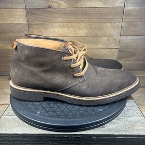 Goodman Brand Men’s Size 10 Brown ShoesPebbled Leather Chukka Boots